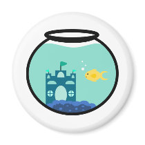 Gold Fish magnets