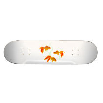 Gold Fishies Skateboard Deck