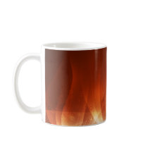 Gold Flame Coffee Mugs