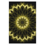 Gold Flaming Flower Stationery Paper