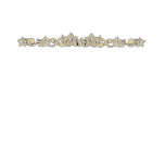 gold flower band-1 t-shirt
