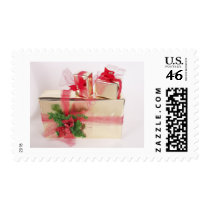 Gold Foil Christmas Gifts Stamp