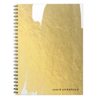Gold Foil Notebook