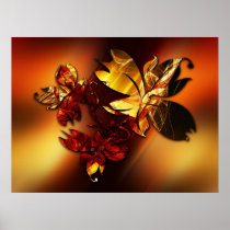 Gold foil posters