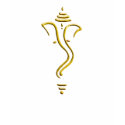 Gold Ganesha III t-shirts