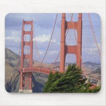 Gold Gate Brige mousepads by Ocrenee Gold Gate Brige mousepads