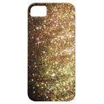 Gold Glitter iPhone Christmas Case iPhone 5 Case