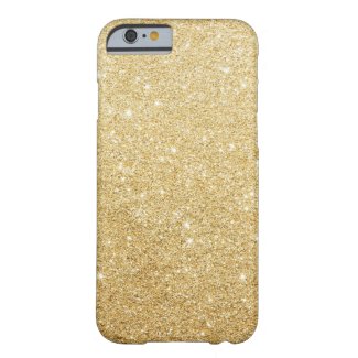 Gold Glitter Luxury iPhone 6 Case