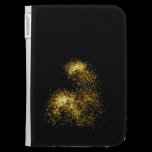 Gold Glitter Sparkle Fireworks Kindle Case caseable cases
