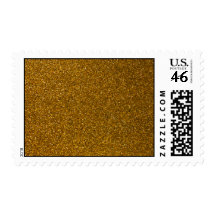 Gold Glitter Stamp