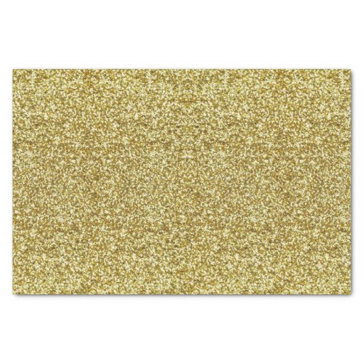 Gold Glitter Tissue Paper Zazzle