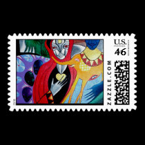 Gold Heart by Gregory Gallo stamps