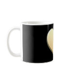 Gold Heart Mug mugs