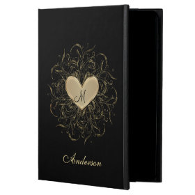 Gold Heart Personalized iPad Air 2 Case Powis iPad Air 2 Case