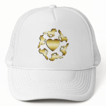 GOLD HORSES RING hats by dgpaulart GOLD HORSES RING hats