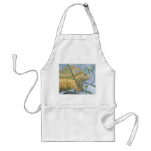 Gold Iguana Apron