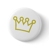 gold king crown deluxe buttons