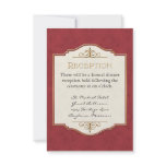 Gold &amp; Lace Classic Formal Elegant Wedding Invite