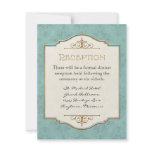 Gold &amp; Lace Classic Formal Elegant Wedding Invite