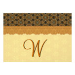 Gold Lace Earth Tone Olive and Clay Wedding Invitations at Zazzle