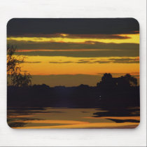 Gold Layers Sunset Mousepad by webgrrl Gold Layers Sunset Mousepad