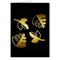 GOLD LEAVES cards