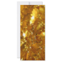 Gold leaves rack cards by Boogybunny Gold leaves rack cards