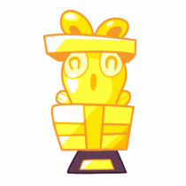 Gold Level Trophy photo sculptures