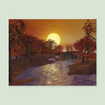 Gold Linger postcards