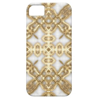 Gold Link Cross iPhone 5 Cover