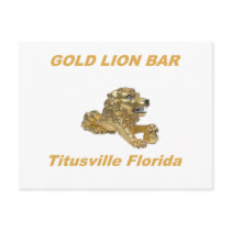 Gold Lion Bar Post Cards