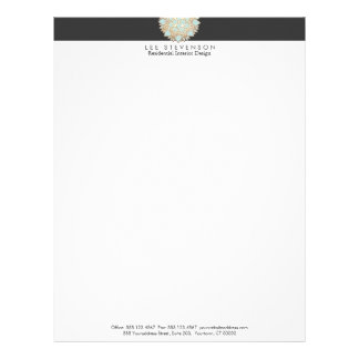 Gold Lotus Letterhead