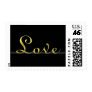 Gold Love Postage
