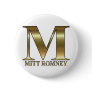 Gold M - Mitt Romney President 2012 Pins
