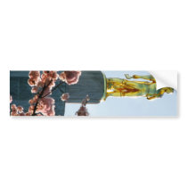 Gold Man Bumper Stickers