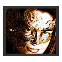 Gold Mask Poster posters