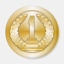Gold Medal Fridge Magnet