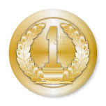 Gold Medal Fridge Magnet