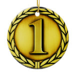 gold medal christmas ornaments