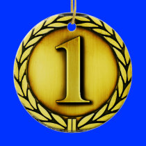 gold medal christmas ornaments