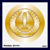 Gold Medal wall decals