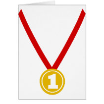 Gold Medal - Winner cards