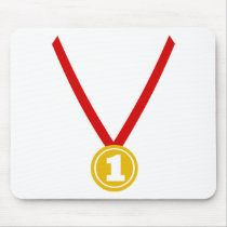 Gold Medal - Winner mousepads by Thinkdifferent Gold Medal - Winner mousepads