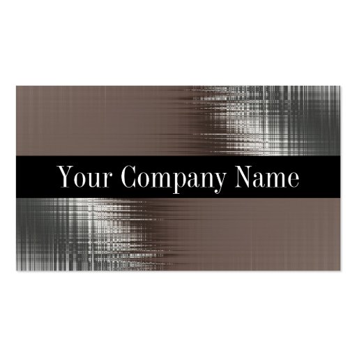 Gold Metal Look Business Cards (front side)
