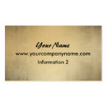 Gold Metal Look Grunge Business Cards