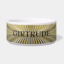 Gold Mine ~ Dog Bowl