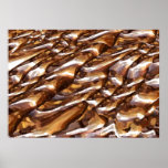 Gold Mine Golden Rock Pattern 2 Print