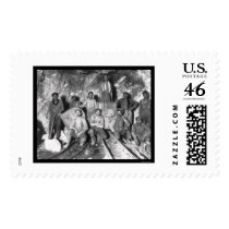 Gold Miners in South Africa 1904 postage by lc_vintagephotos Gold Miners in South Africa 1904 postage