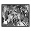 Gold Miners in South Africa 1904 posters