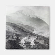 Gold Mines, County of Wicklow Refrigerator Magnets